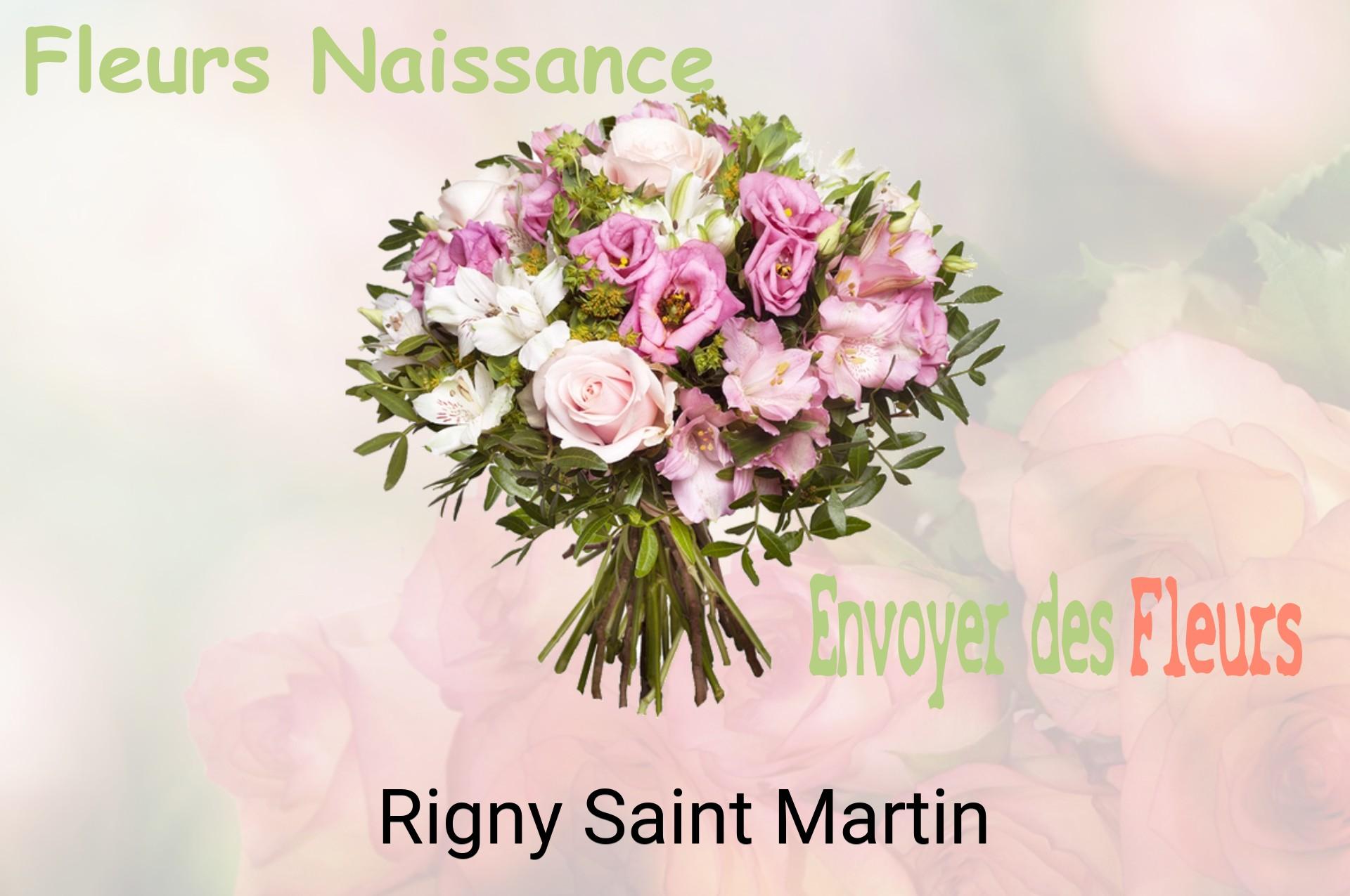 Bouquet de fleurs de naissance livré à Rigny-Saint-Martin